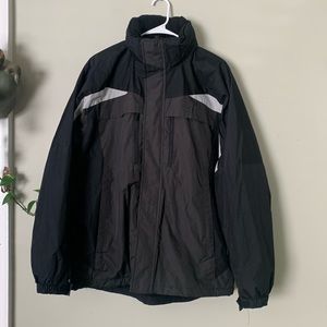 Nordic Track Jacket with Hood that can be rolled up